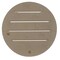 Ekena Millwork Round Gable Vent Louver, Functional, 16"W x 16"H x 1 1/2"P GVRO16F - alternate 3
